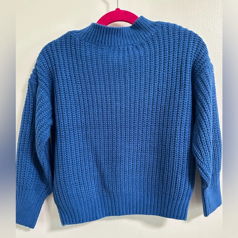 GB Girls Blue Knit Sweater NWT - Picture 2 of 5